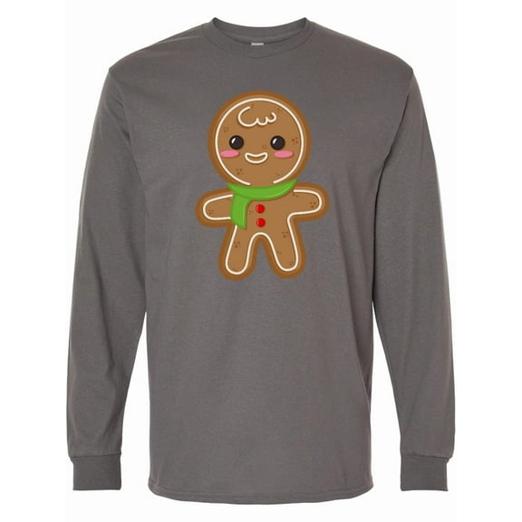 Inktastic Gingerbread Christmas Long Sleeve T-Shirt