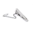 thumbnail image 2 of Cristal Simple  Pin Bar Clip Cierres Boda Negocios Prom Aniversario Salvador  Tie Clip, 2 of 6