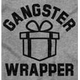 thumbnail image 2 of Christmas Presents Gangster Wrapper Long Sleeve TShirt Men Women Brisco Brands S, 2 of 6