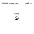 thumbnail image 2 of Unique Bargains 7mm Carbon Steel Bearing Balls Precision Polished 100 Pack, 2 of 5