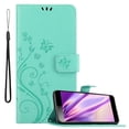 thumbnail image 1 of Cadorabo Flower Case for Sony Xperia L3 Cover Book Wallet Screen Protection PU Leather Flip Magnetic Etui, 1 of 8