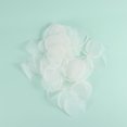 thumbnail image 4 of KAKOWELY 50 piezas de flores de organza para manualidades, adornos para tocado de novia, accesorios para bordar, delicado confeti de boda para manualidades (beige), 4 of 4
