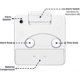 thumbnail image 5 of Travel Alarm Clock with Snooze and Light Function - Compact Size with Multi-Color Display, 5 of 5