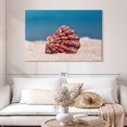 thumbnail image 2 of Elephant Stock Cancun Seashell Wall Art - Horizontal Canvas Wall Art - Living Room Wall Decor - Nautical Canvas - Blue And Beige Decor - 48" x 32", 2 of 8
