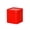 Red, variant on UDIYO Storage Bin with Lid Dustproof Iron Mini Sturdy Loose Tea Bucket Household Supplies