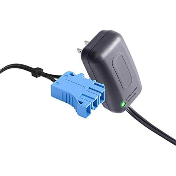 12 Volt Battery Charger for Peg-Perego, 12V Charger Works with Peg-Perego for John Deere Ground Force Tractor for John Deere Gator XUV Polaris RZR 900 Powered Ride On Car Replacement Power