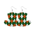 thumbnail image 2 of Jusqu'à 65 % de Rabais sur les Boucles d'Oreilles St. Patrick Vertes en Forme de Goutte Bijoux Cadeau de Vacances pour Femme Collier Bagues Boucles d'Oreilles Bijoux en Liquidation, 2 of 2
