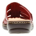 thumbnail image 5 of clarks women's leisa spring red leather 8 wide us, 5 of 7