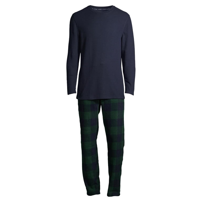 Hanes Men's XTemp Fleece Pajama Set photo 6