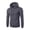 Dark Gray, variant on Boyscolos Hoodies for Men Pullover Sweatshirts Fall Outfits Outdoor Athletic Casual Slim Long Sleeve Tops with Pocket Beige XL