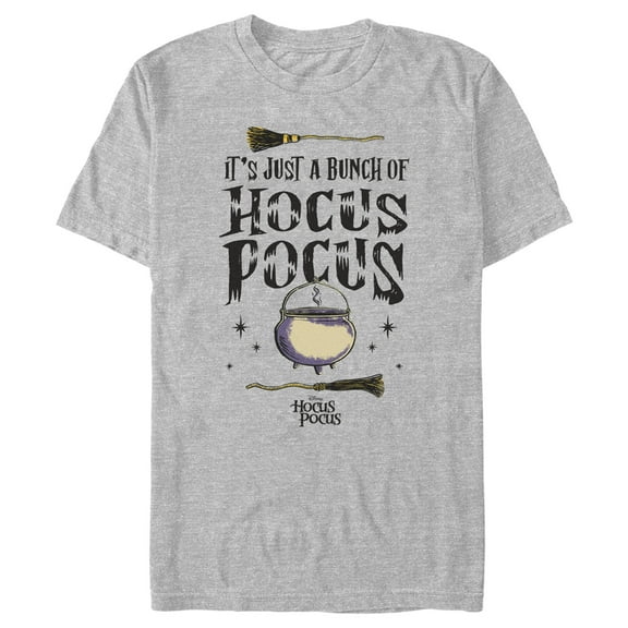 Men's Hocus Pocus Just a Bunch Quote Graphic Tee Athletic Heather 2X Large
