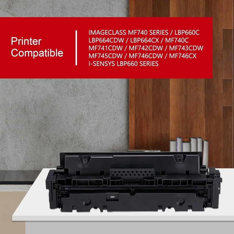 Canon 055H Toner Cartridge 4-Pack for imageCLASS MF741Cdw MF743Cdw