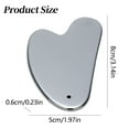thumbnail image 3 of Gua Sha Tool with Hole, 1 Piece - Terahertz Stone Gua Sha Scraping Tools for Facial Body Massage Circulation Reduce Puffiness Wrinkle Reduction Gua Sha Massager, Easter Mother'S Da Makeup Organizers, 3 of 7