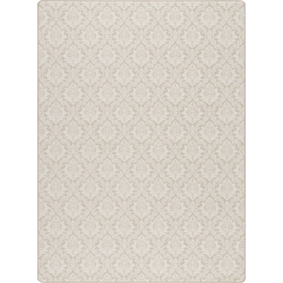 Milliken Imagine Figurative Area Rug MOUNT ROYAL SATIN BEIGE Mount Royal Satin 5' 4" x 7' 8" Rectangle