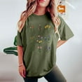 thumbnail image 4 of Bogo Crop Tops For Women Trendy Summer Womens Summer Tops Casual Short Sleeve Crew Neck Blouses For Women Dressy Casual T-Shirts For Women Graphic Tees Vintage, 4 of 5
