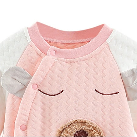

Aayomet Baby Rompers Girl Long Sleeve Baby Bodysuit Sets Baby Girl Fall Winter Outfits Ribbed Knit Floral Romper Ruffle Suspender Shorts with Headband 2Pcs Clothes Set Pink 3-6 Months