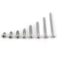 thumbnail image 3 of Tornillo para madera ANGGREK autorroscantes de acero inoxidable 200 piezas, 3 of 8
