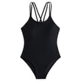 thumbnail image 1 of Huanglei Girls Swimsuit For Hot Beach Pool Bathing Sun UPF 50+ Long Sleeve Rash Guard Swimwear With Skirt ,8-9 Years, 1 of 6