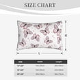 thumbnail image 6 of Daiia Pink Butterflies (2) Bedding Waterproof Pillow Protector Zippered Queen – Bed Bug Proof Pillow Encasement-14"x20", 6 of 9