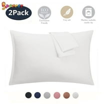 Spencer Solid Pillowcases, Queen, White