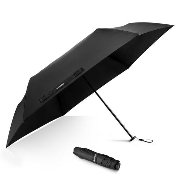G4Free Travel Umbrella Compact Ultralight UPF 50 UV Protection Carbon Fiber Super Slim Small Mini Umbrella, Weighs Only 4 oz