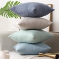 thumbnail image 4 of Namzi home decoration pillows, minimalist cotton linen pillows, thick pillows, home sofas, cushions, office living rooms, car lumbar supports (blue), 4 of 4
