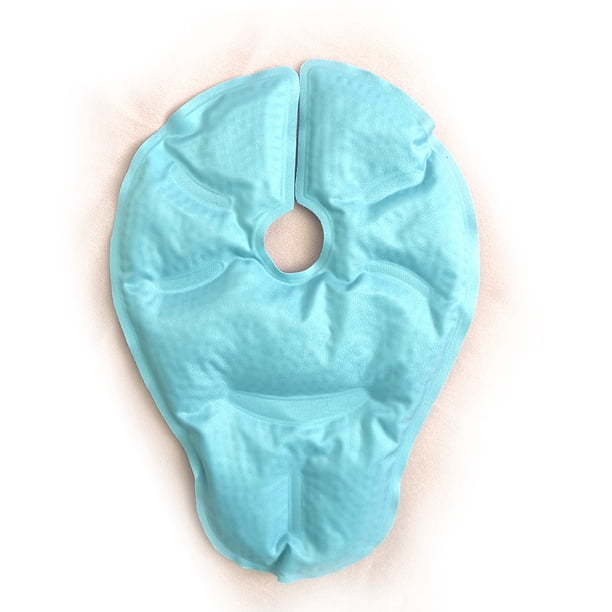 Paquete de terapia mamaria reutilizable, bolsas de hielo para los senos, elementos esenciales para la lactancia materna, para alivio de la lactancia materna, dolor de lactancia, congestión, aumento de la hinchazón, recuperación de mastectomía Rojo Verde