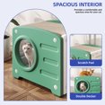 thumbnail image 4 of ModFusion Dual-Layer Cat Bed with Scratching Board - Green, Sturdy, and Easy to Assemble, 4 of 13