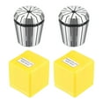 thumbnail image 1 of Unique Bargains ER40 Spring Collet, 1/4' Chuck for CNC Engraving Machine Lathe Milling Tool 2 Pack, 1 of 5