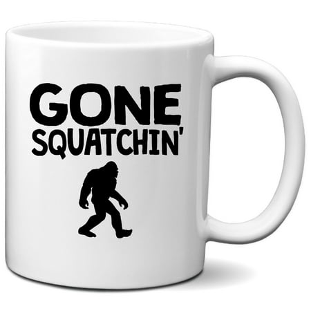 

Funny Sasquatch Mug - Gone Squatchin Bigfoot Coffee Mug