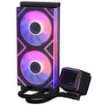 thumbnail image 3 of Sistema de Enfriamiento Líquido XPG Levante II 240, de 240mm, Soporta Socket Intel LGA 1851, LGA 1700 y AMD AM5, Con Iluminación LED RGB, Color Negro., 3 of 4