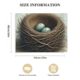 thumbnail image 3 of JEUXUS Rustic Bird Nest I Canvas Wall Art Print, Easter Artwork, 3 of 6