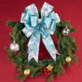 thumbnail image 2 of Set de cinta decorativa PAPER FAIR para Navidad, 2,5 pulgadas y 8 yardas, azul y plateado, 2 of 8