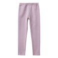 thumbnail image 3 of Huowey Girls Pants Child Kids Spring Autumn Solid Color Woolen Warm Comfortable Outwear Pants, 3 of 5