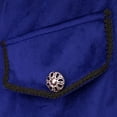 thumbnail image 6 of LEKWK Mens Tailcoat Gothic Steampunk Costume Vintage Victorian Jacket Medieval Vampire Classic Cosplay Festival Themed Party Halloween Costume, 6 of 7