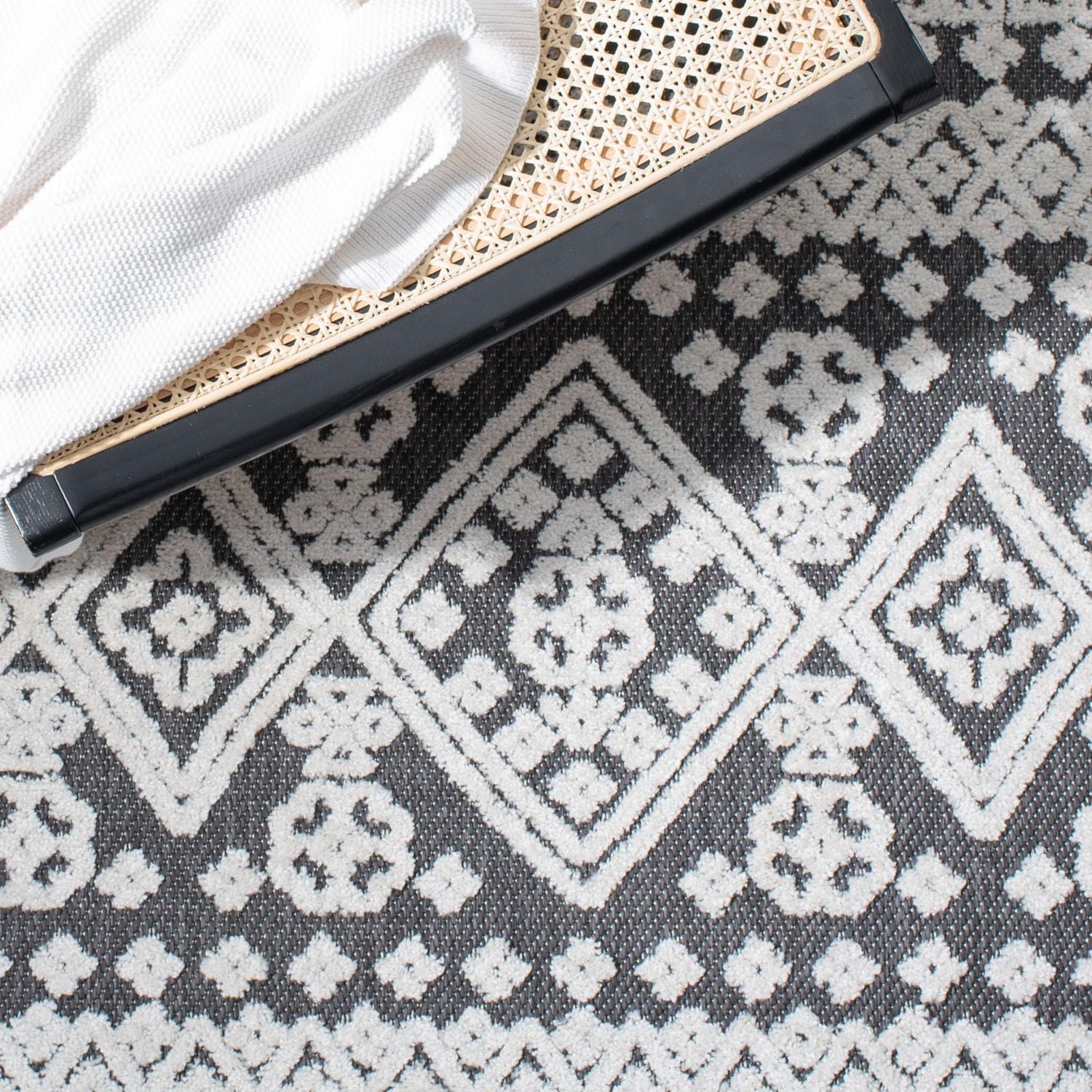 SAFAVIEH Cabana Arielle Tapis Intérieur/Extérieur Géométrique