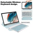 thumbnail image 4 of Galaxy Tab A8 10.5 Case with Bluetooth Keyboard and Rotating Stand (2021/2022), 4 of 5