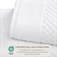 thumbnail image 2 of Great Bay Home Cotton Quick-Dry Textured Hand Towel, 26" x 16", Optic White, 2 of 6