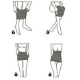 thumbnail image 5 of Mujeres embarazadas negras con cinturón abdominal elástico, soporte para la espalda, cinturón abdominal y cinturón de extensión de cintura, 5 of 5