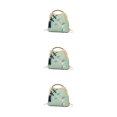 thumbnail image 4 of Bolso de hombro Sonducket con cadena para mujer bandolera estilo chino Verde bordado, 4 of 6