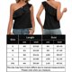 thumbnail image 2 of Camisa De Punto Superior Mujeres Cami Top Algodón suelto Sin mangas Sin espalda Ropa de vacaciones (Negro M) Ygjytge para Mujer Negro T S, 2 of 6