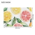 thumbnail image 4 of Yayeee Bath Rug for Bathroom Floor Non Slip Contour Fluffy Soft Absorbent Mat, 20"x24", Candy Grapefruit, 4 of 7