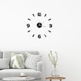 thumbnail image 2 of 3D Wall Clock Sticker Enjoy DIY Experience Pleasure, Durable In Use Wall Watch Decor, Durable For Bedroom Home, 2 of 8