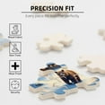 thumbnail image 4 of Winter Cabin Bears 500Piece Adult Jigsaw Puzzle A Relaxing & Challenging Puzzle For Adults Featuring Stunning Winter Scenery & Bears Great Gift Idea Home Decor, 4 of 7