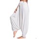 thumbnail image 2 of Pantalones de yoga de color liso y cintura alta para mujer: pantalones deportivos holgados y casuales, poliéster, cómodos para todas las estaciones, para uso diario y deportivo, 2 of 7