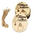 thumbnail image 1 of Adorno colgante de madera de Pascua para decoración de pared o puerta | Letrero colgante en blanco para manualidades en el hogar o tienda, 1 of 3