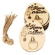 thumbnail image 1 of Colgante de Madera de Pascua para Colgar En La Pared, Regalo, Decoración para Puerta, Letrero para El Hogar y La Tienda., 1 of 3