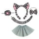 thumbnail image 4 of Conjunto de diadema con orejas adorables para disfraces, ideal para niñas, niños y adultos en espectáculos y presentaciones., 4 of 8