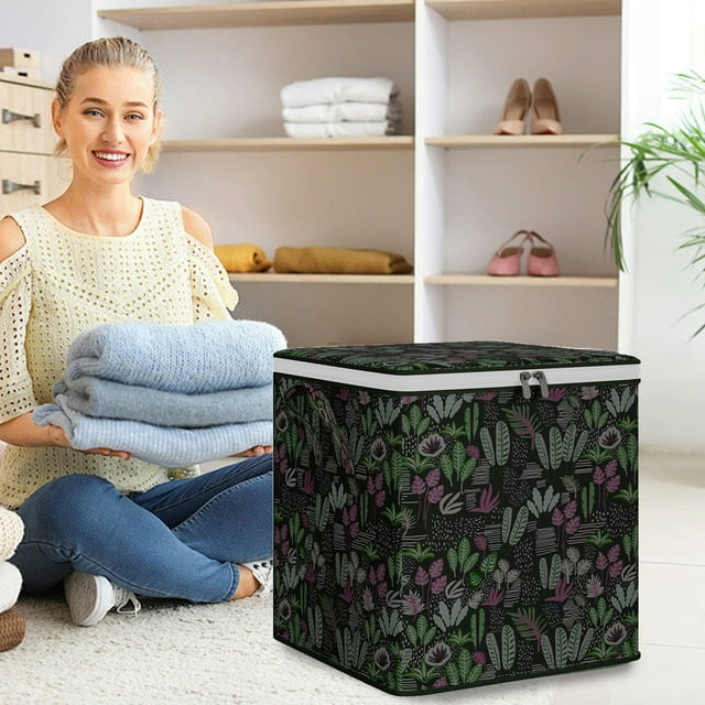 Xihbxyly Bolsas de Almacenamiento Resistentes, Bolsas Extra Grandes con Cremallera, Asas Reforzadas para Facilitar Su Transporte, Diseño Impermeable para Ropa y Ropa de Cama, Almacenamiento para Muda