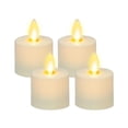 thumbnail image 1 of Velas Sin Llama LED Luminara Marfil Parpadeantes Decorativas 4 Piezas, 1 of 8